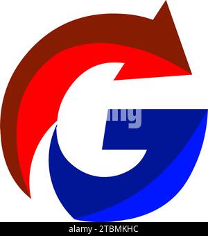 is a symbol in the form of a combination of letters Stock Vector