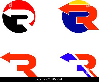 is a symbol in the form of a combination of letters Stock Vector