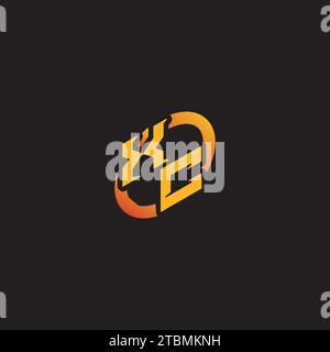 CX combination letter unique initials logo esport for gaming team, youtube, twitch Stock Vector