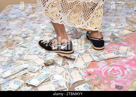 Nigerian Weddings and decoration Stock Photo
