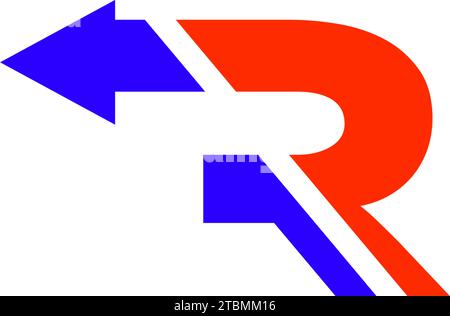 is a symbol in the form of a combination of letters Stock Vector