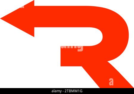 is a symbol in the form of a combination of letters Stock Vector