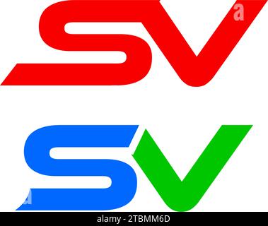 is a symbol in the form of a combination of letters Stock Vector