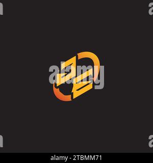 EJ combination letter unique initials logo esport for gaming team, youtube, twitch Stock Vector