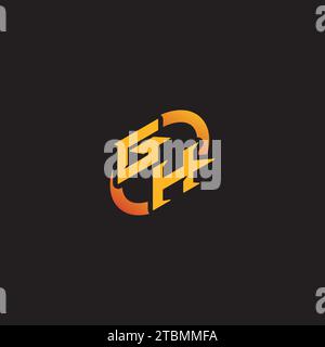 HG combination letter unique initials logo esport for gaming team, youtube, twitch Stock Vector