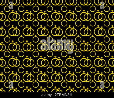 anniversary pattern background shaped diamond ring Stock Vector