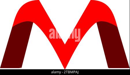 is a symbol in the form of a combination of letters Stock Vector