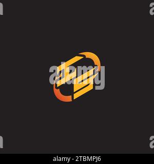 SI combination letter unique initials logo esport for gaming team, youtube, twitch Stock Vector