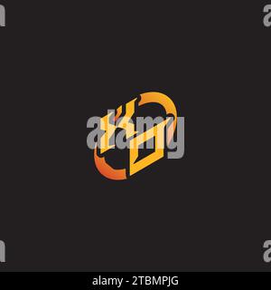 OX combination letter unique initials logo esport for gaming team, youtube, twitch Stock Vector