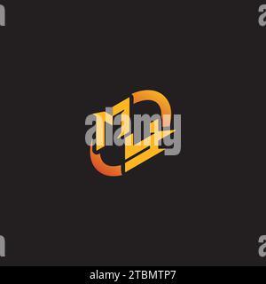 YM combination letter unique initials logo esport for gaming team, youtube, twitch Stock Vector