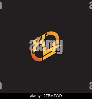 YX combination letter unique initials logo esport for gaming team, youtube, twitch Stock Vector