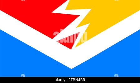 Electric Mail Icon Logo Design Element Stock Vector