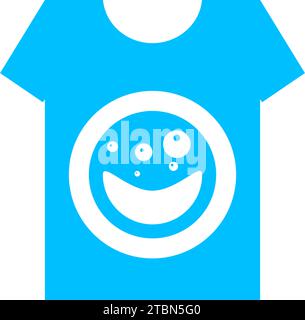 Dry Laundry Logo Design Template Stock Vector