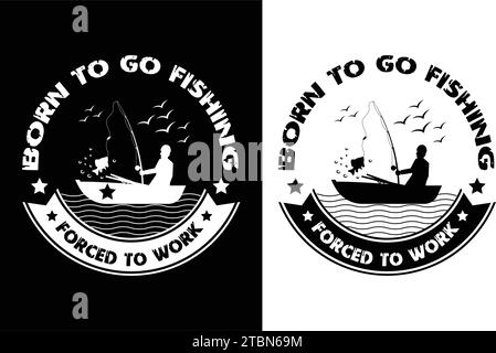 ishing t shirt design vector, fishing t shirt design, best fishing t shirt graphics, Stock Vector
