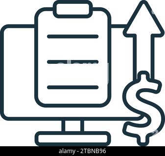 Digital assets icon. Monochrome simple sign from blockchain collection. Digital assets icon for logo, templates, web design and infographics. Stock Vector