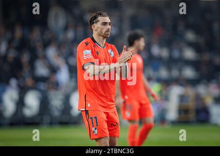 Jota Silva during Liga Portugal 23/24 game between SC Farense and Vitoria SC, Estadio de Sao Luis, Faro, Portugal. (Maciej Rogowski) Stock Photo