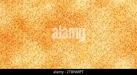 Yellow foam sponge seamless texture. Vector illustration. Synthetic material vector pattern. Vinyl acetate sheet background. Bath cleanser or shower s Stock Vector