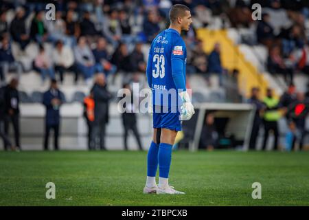 Ricardo Velho during Liga Portugal 23/24 game between SC Farense and Vitoria SC, Estadio de Sao Luis, Faro, Portugal. (Maciej Rogowski) Stock Photo