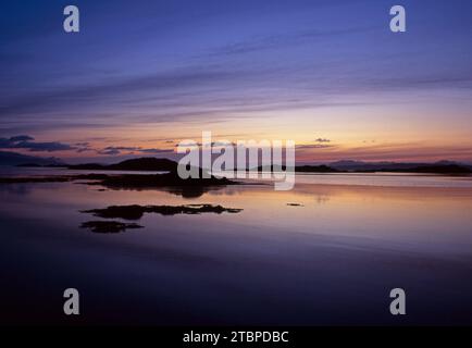 Arisaig on a late spring early summer evening Lochaber Scotland Stock Photo