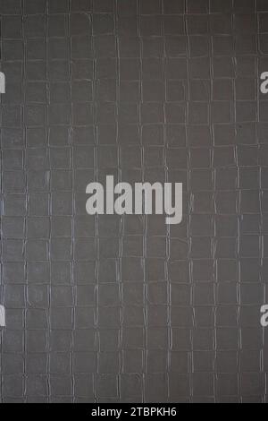 Geometric texture of grey wallpaper for background Stock Photo
