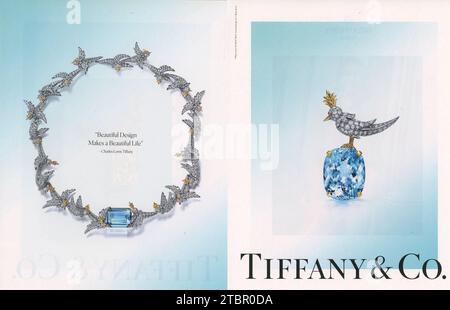 "Town & Country" magazine October 2023 issue Advert, United States Stock Photo
