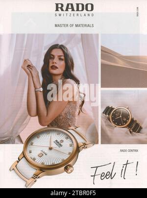 "Town & Country" magazine October 2023 issue Advert, United States Stock Photo