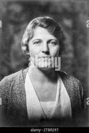 Pearl S. Buck, Pulitzer and Nobel Prize-winning American author. Circa 1932. By Arnold Genthe. Stock Photo