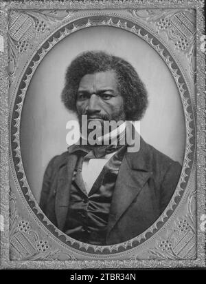 Frederick Douglass. Circa 1856. Stock Photo