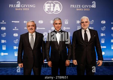 ALAKBAROV Anar, Azerbaijan Automobile Federation President, portrait during the 2023 FIA Prize Giving Ceremony in Baky on December 8, 2023 at Baku Convention Center in Baku, Azerbaijan - Photo Julien Delfosse/DPPI Credit: DPPI Media/Alamy Live News Stock Photo