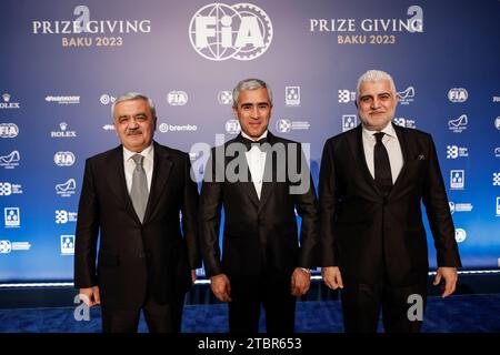 ALAKBAROV Anar, Azerbaijan Automobile Federation President, portrait during the 2023 FIA Prize Giving Ceremony in Baky on December 8, 2023 at Baku Convention Center in Baku, Azerbaijan - Photo Julien Delfosse/DPPI Credit: DPPI Media/Alamy Live News Stock Photo