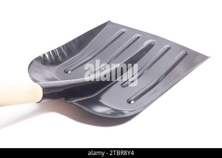 snow shovel isolated on white background Stock Photo