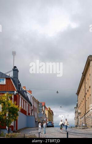 Street in Karlskrona Stock Photo