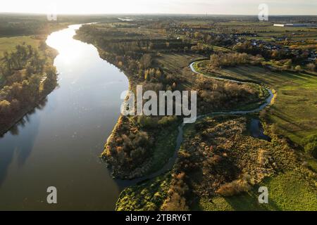 Europe, Poland, Voivodeship Masovian, Kamienczyk nad Bugiem, Bug river Stock Photo