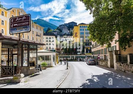 Center of Bad Gastein, Gasteinertal, Hohe Tauern National Park, Austria, Europe Stock Photo