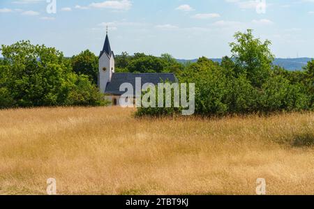 Adelgundis Chapel on the Staffelberg near Bad Staffelstein, district of Lichtenfels, Upper Franconia, Franconia, Bavaria, Germany Stock Photo