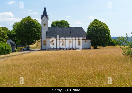 Adelgundis Chapel on the Staffelberg near Bad Staffelstein, district of Lichtenfels, Upper Franconia, Franconia, Bavaria, Germany Stock Photo