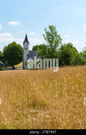 Adelgundis Chapel on the Staffelberg near Bad Staffelstein, district of Lichtenfels, Upper Franconia, Franconia, Bavaria, Germany Stock Photo