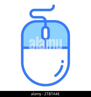 mouse vector line icon, school and education icon Stock Vector