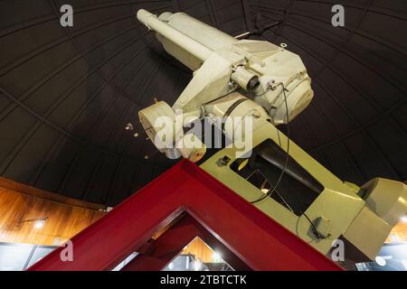 England, East Sussex, Eastbourne, Herstmonceux, The Observatory Science Centre, Historical Telescope Stock Photo