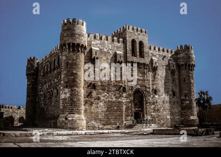 Citadel of Qaitbay Stock Photo