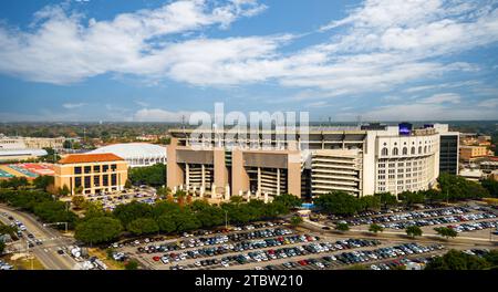 Baton Rouge, LA - December 1, 2023: Louisiana State University Tiger Stadium is home to LSU Football Stock Photo