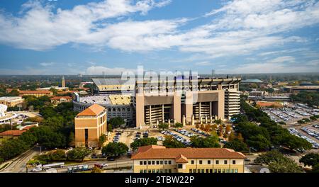 Baton Rouge, LA - December 1, 2023: Louisiana State University Tiger Stadium is home to LSU Football Stock Photo