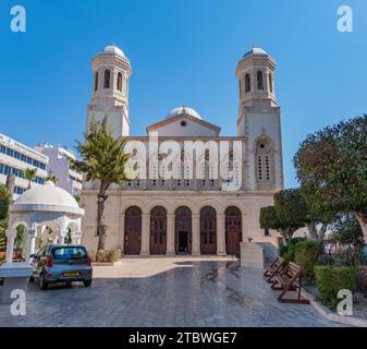 A picture of the Ayia Napa Cathedral, in Limassol Stock Photo