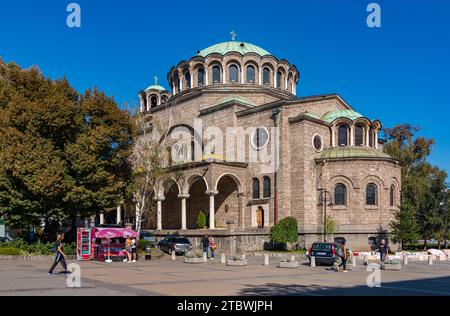 A picture of the St. Nedelya Cathedral Church, in Sofia Stock Photo