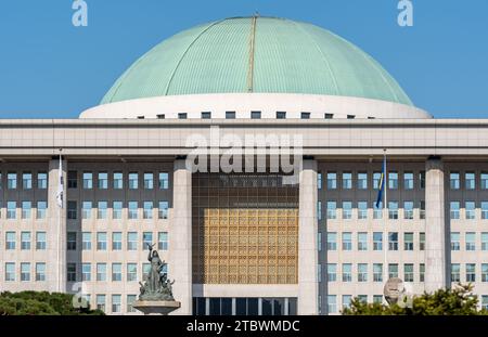 National Assembly building of the Republic of Korea in Seoul South Korea Stock Photo