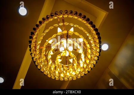 Interior lighting  is like a beautiful it make happynes Stock Photo