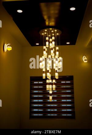 Interior lighting  is like a beautiful it make happynes Stock Photo