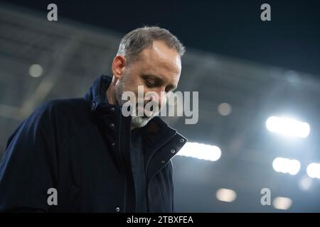 Sinsheim, Deutschland. 08th Dec, 2023. TSG 1899 Hoffenheim vs. VfL Bochum, Fussball, Herren, 1. Bundesliga, 14. Spieltag, Saison 23/24, GER, 08.12.2023, DFL/DFB REGULATIONS PROHIBIT ANY USE OF PHOTOGRAPHS AS IMAGE SEQUENCES AND/OR QUASI-VIDEO, Foto: Eibner-Pressefoto/Wolfgang Frank Credit: dpa/Alamy Live News Stock Photo