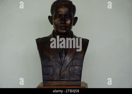 The Statue of General Ahmad Yani. He is one of the Indonesian freedom fighters Stock Photo