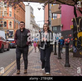 manchester street scenes Stock Photo